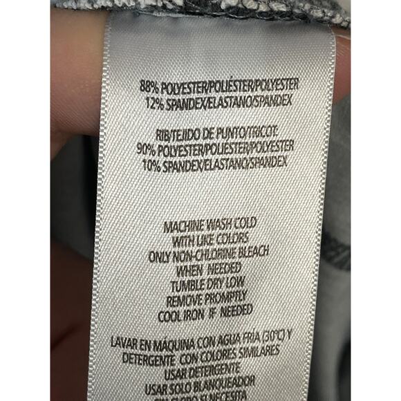 Calvin Klein Performance Pants Womens Small Gray Camo Stretch Joggers - Picture 8 of 10